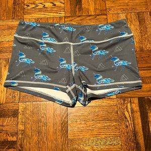 FLEO + KMC/DNDL Collab Unicorn Shorts